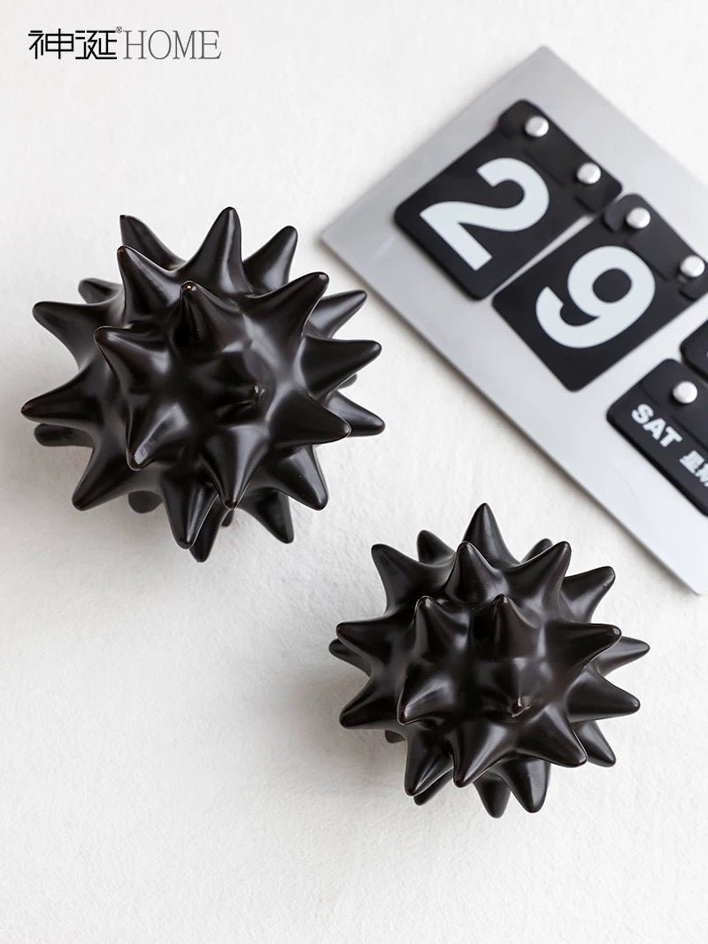 Spiked Orbs, Hand-crafted with a smooth matte finish
