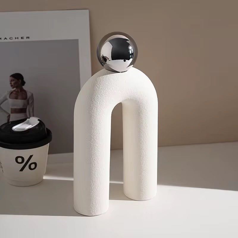 White Decor Object
