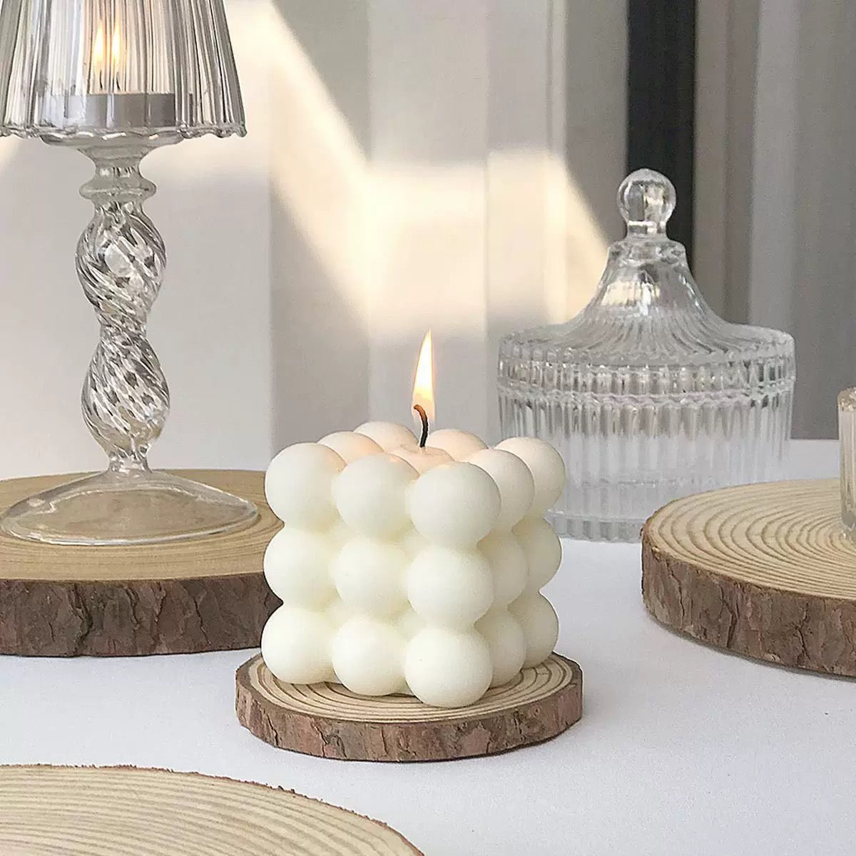 Scented Bubble Candle - PACK Of 4