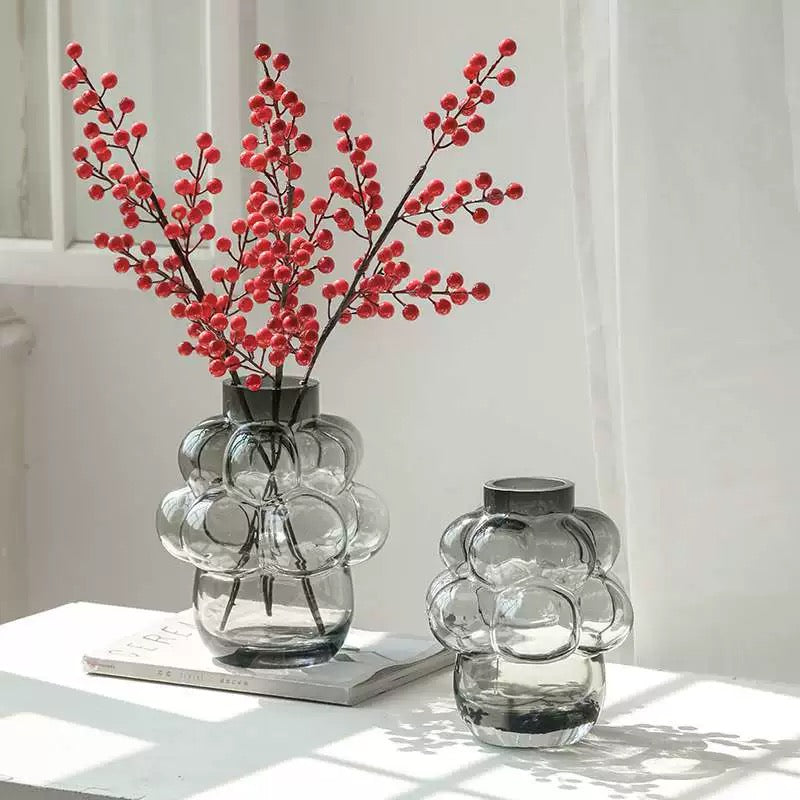 Set of 2 Bubble Vases