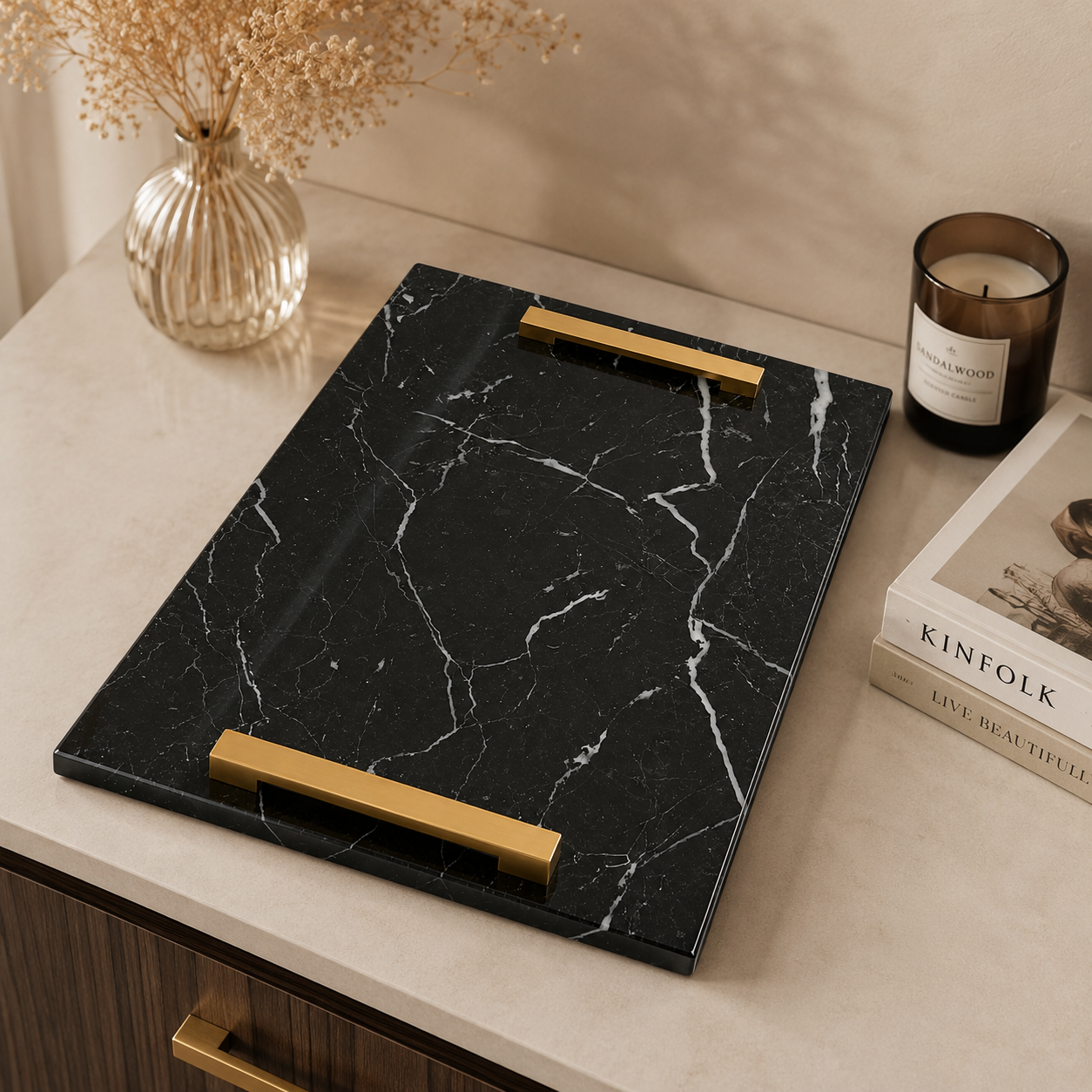 Modern Marble Tray