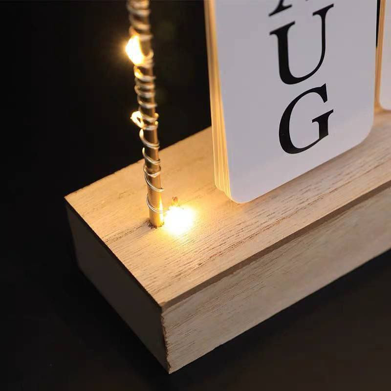 Bow Lighted Calendar