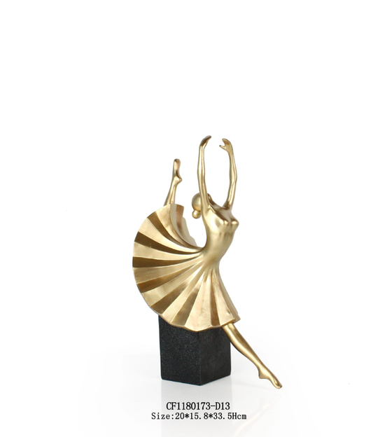 Elegant Ballet Dancer Sculpture