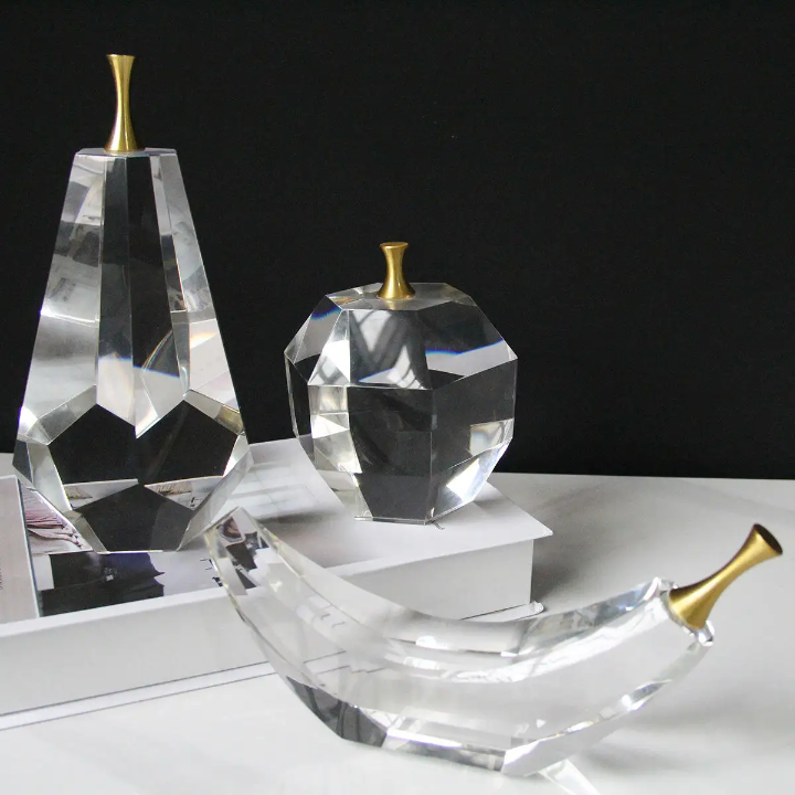 Crystal Decorative Set of 3