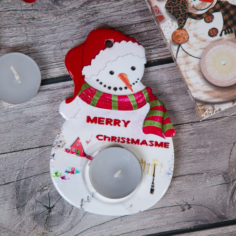 Christmas Candle Holder - pack of 2