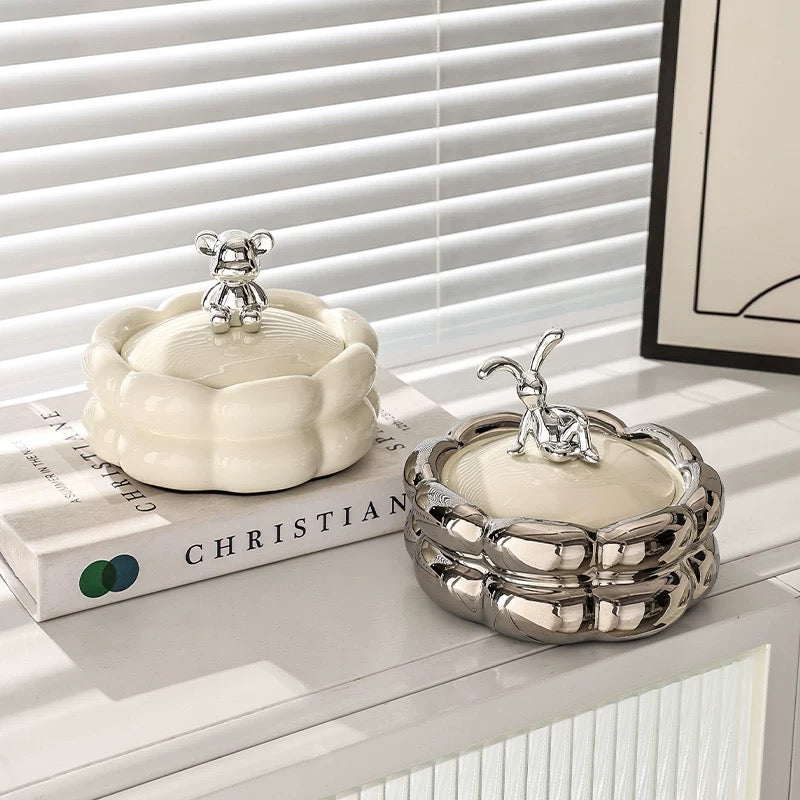 Trendy Bear Ashtray - Pack Of 2