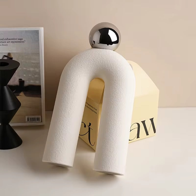 White Decor Object