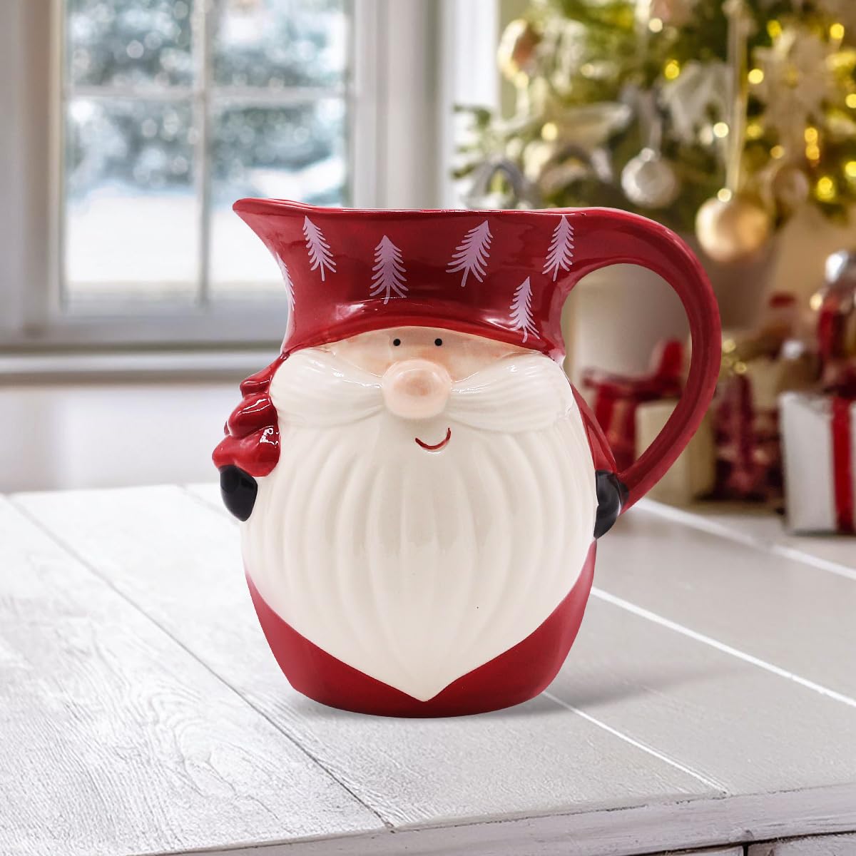 Santa Claus Ceramic Pitcher (20cm)