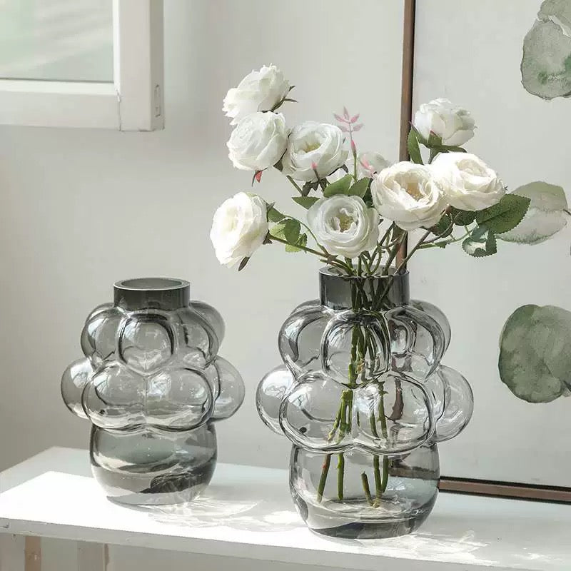 Set of 2 Bubble Vases