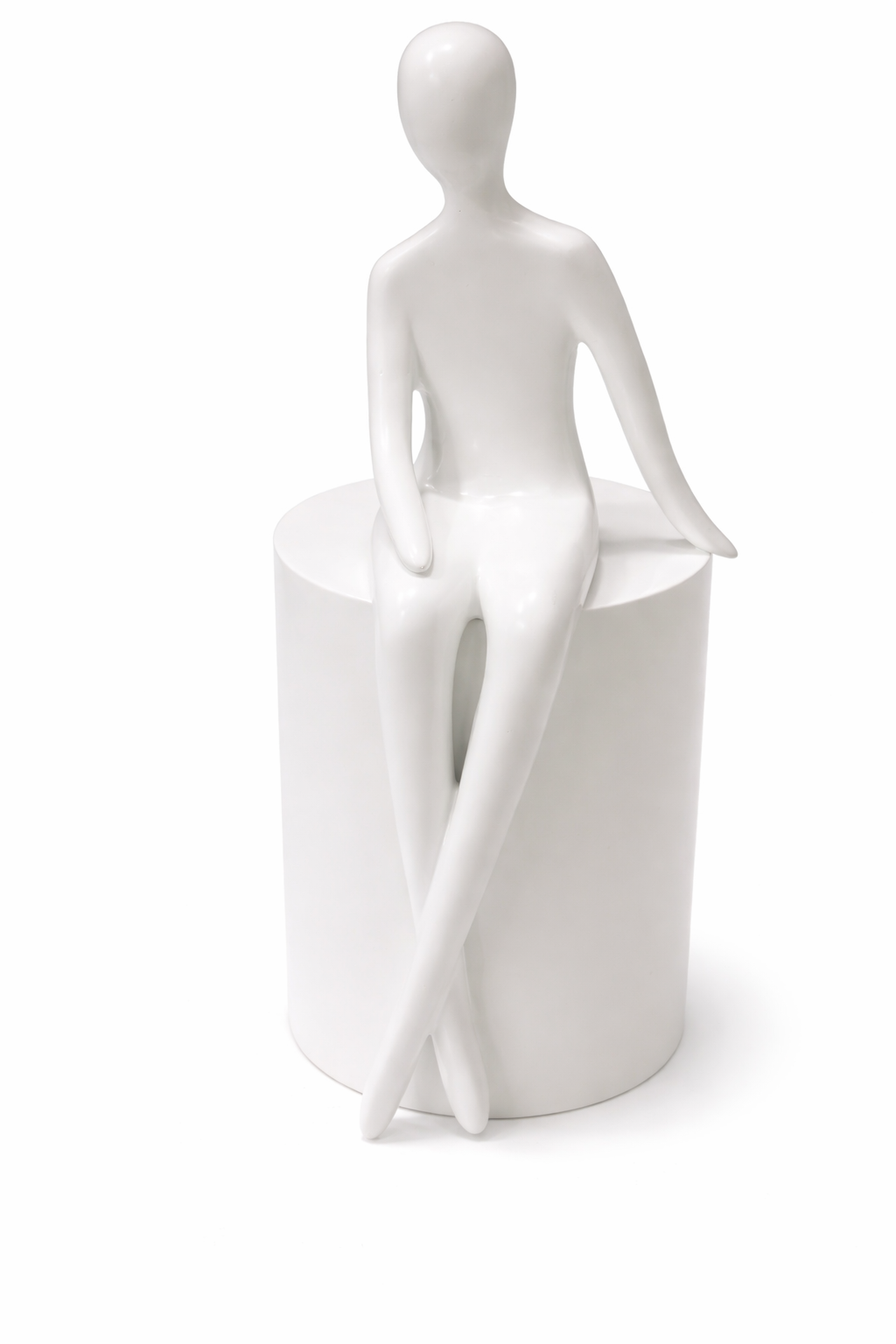 Abstract Figurine with a Calm Touch