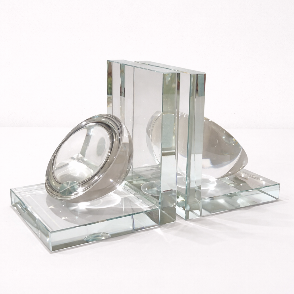 Geometric Crystal Bookends