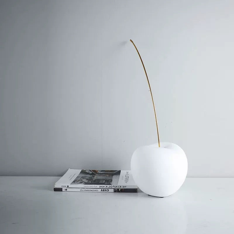 70cm White Apple Decor