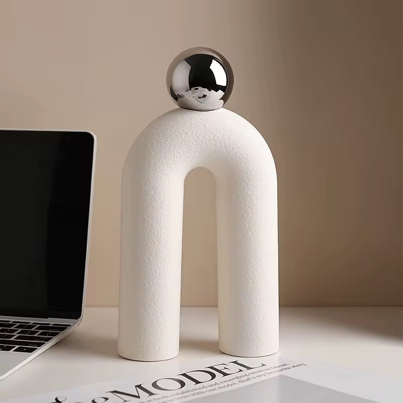 White Decor Object