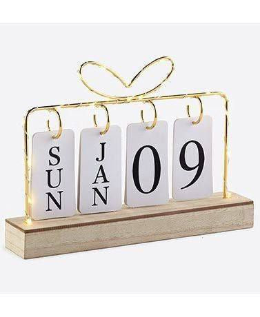 Bow Lighted Calendar