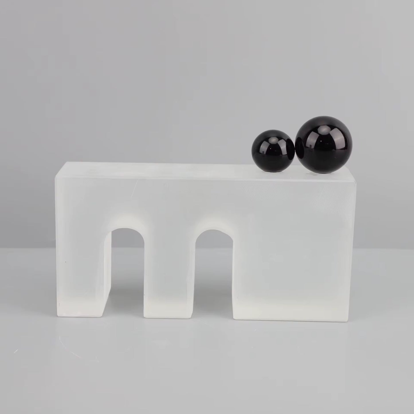 Set of 2 Crystal Abstract