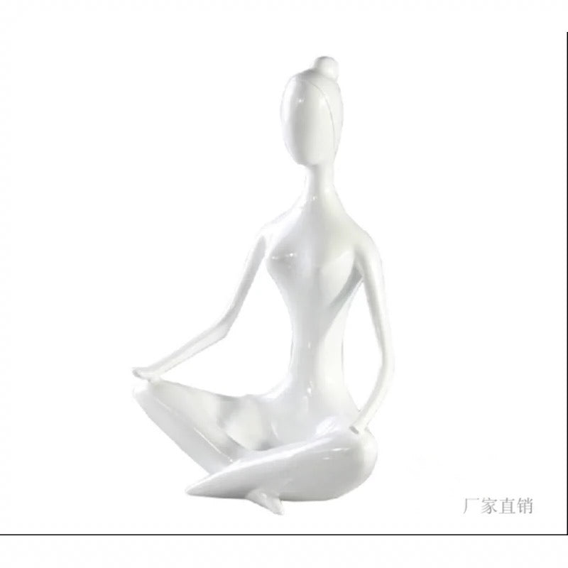 33cm Yoga Girl sculpture