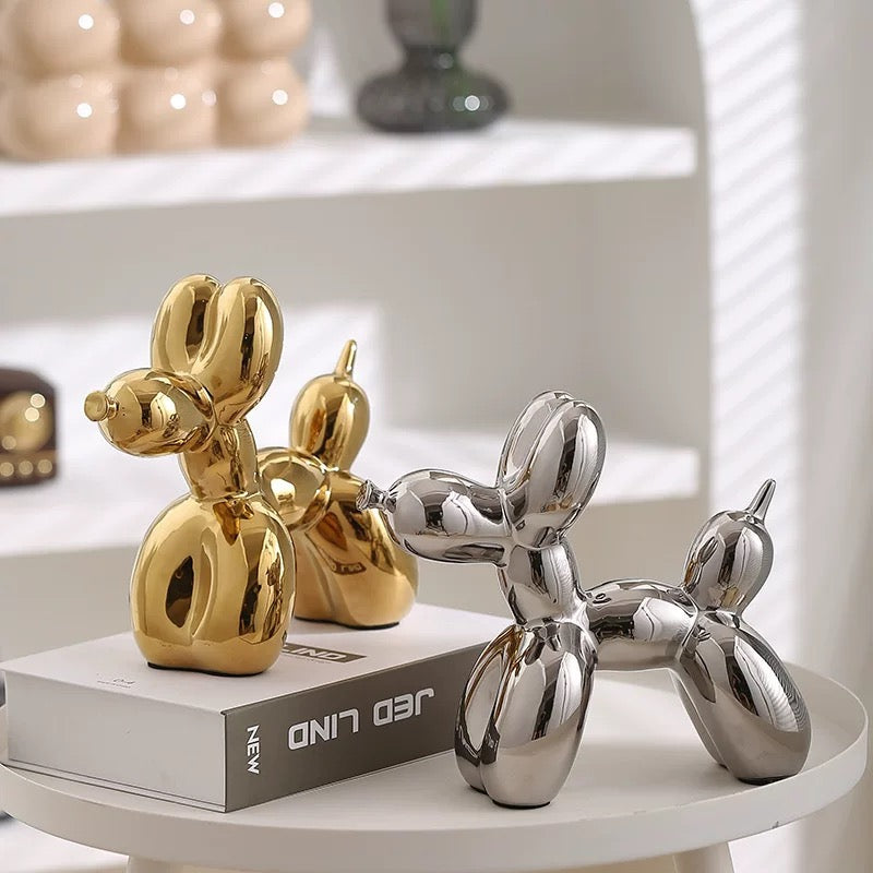 Set Of 2 Balloon Dog - 2 Sizes