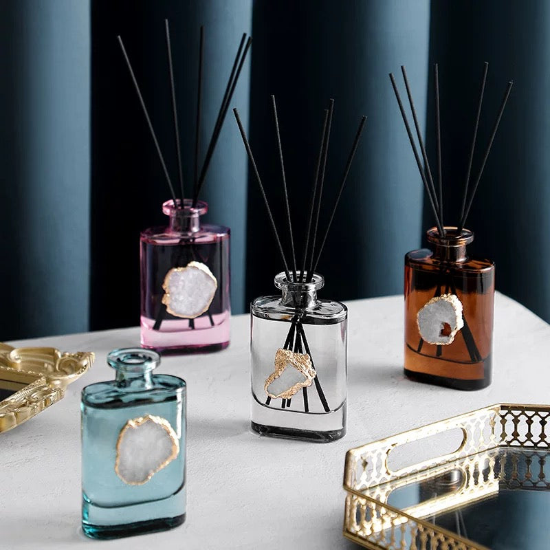 Luxury Crystal Agate Reed Diffuser Aroma