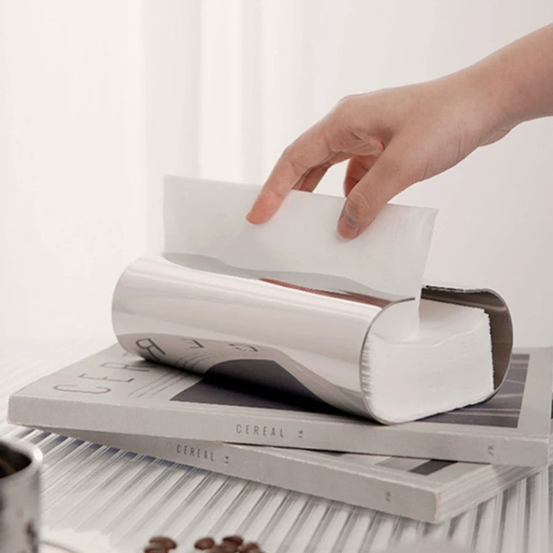 Modern Stainless Tissue Box