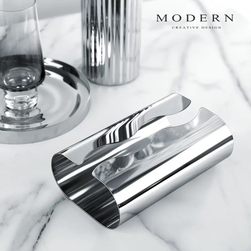 Modern Stainless Tissue Box
