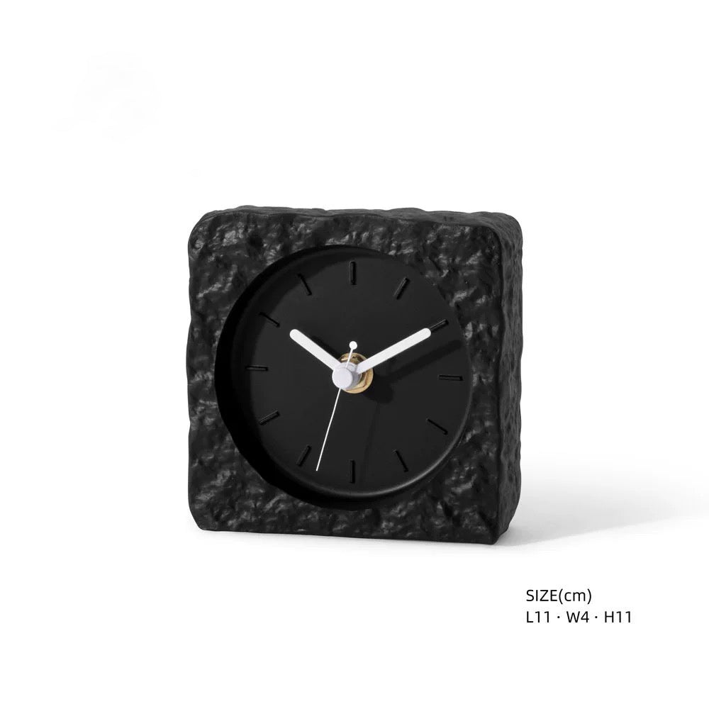 Natural & Raw Aesthetic Clock