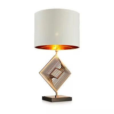 Luxury Table Lamp Stainless With Marble Base 80cm
