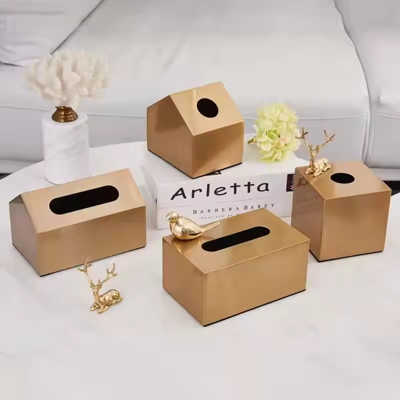 Brilliant Stainless Tissue Box - Large Size
