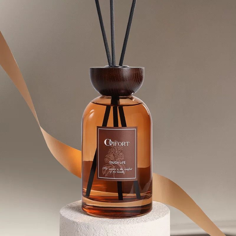 Comfort Reed Diffuser – Amber Glass Home Fragrance (350Ml)