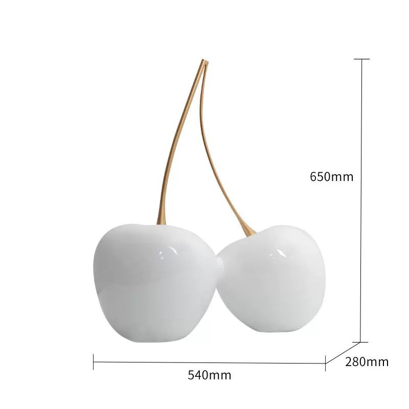 Modern Cherry Sculptures – Bold Decorative Accents