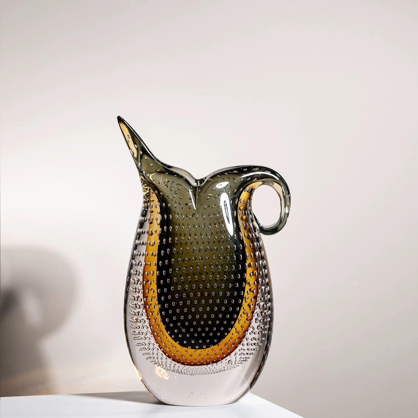 Artistic Glass Vases - brown