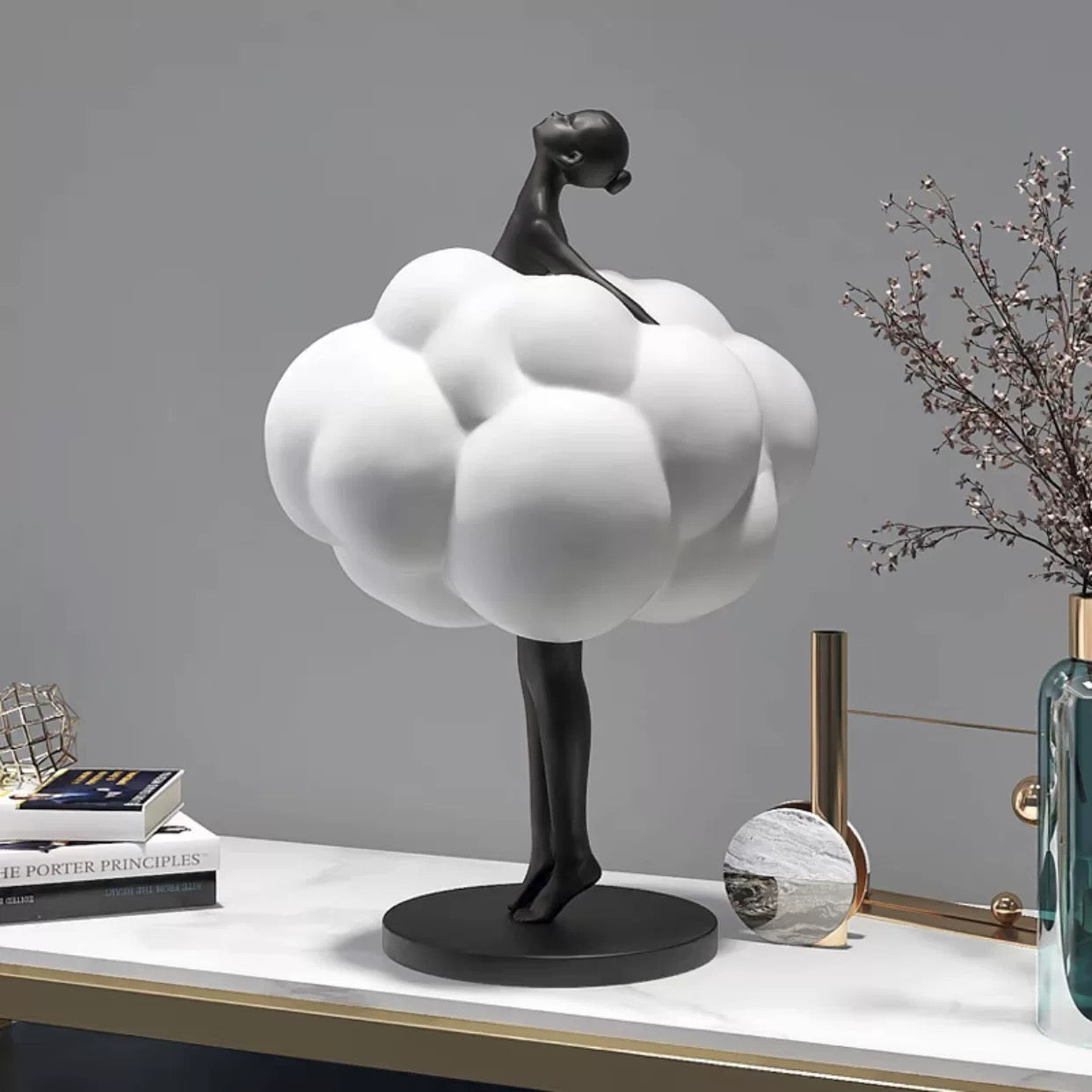 Cloudy Girl Sculpture - Available In 2 Sizes