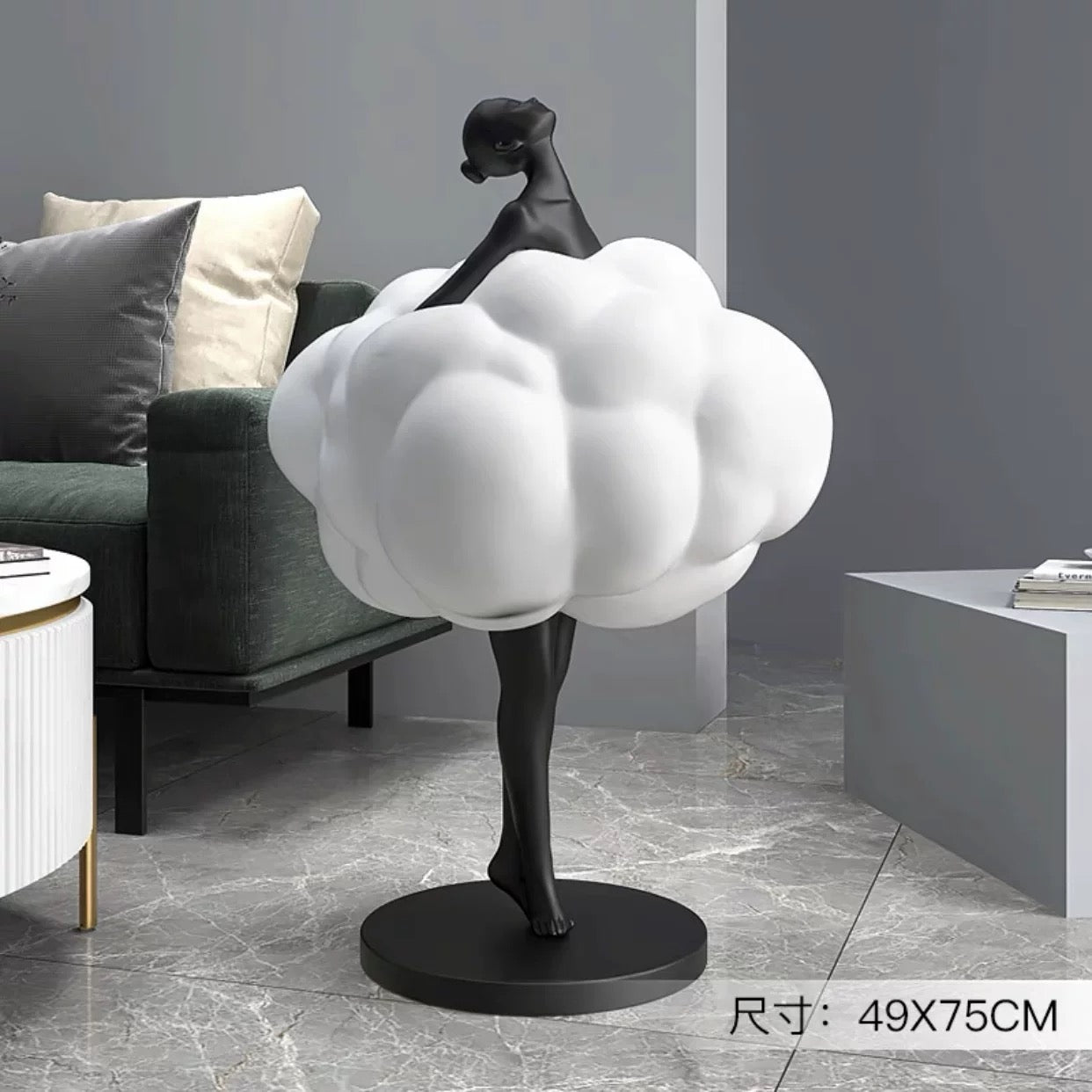 Cloudy Girl Sculpture - Available In 2 Sizes