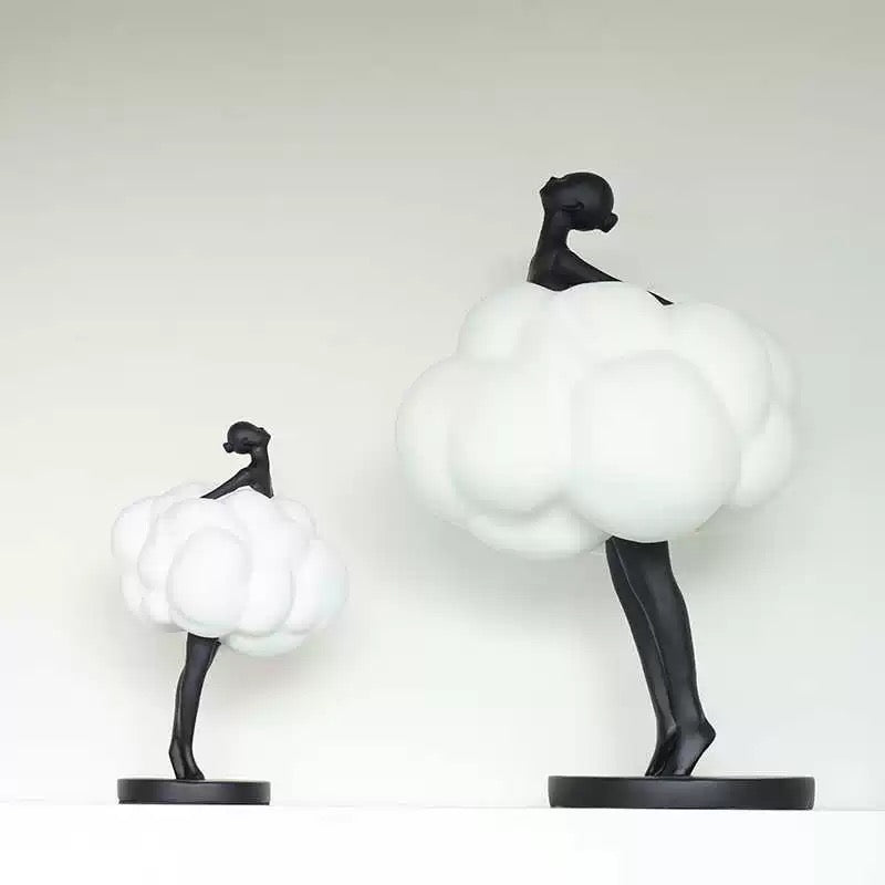 Cloudy Girl Sculpture - Available In 2 Sizes