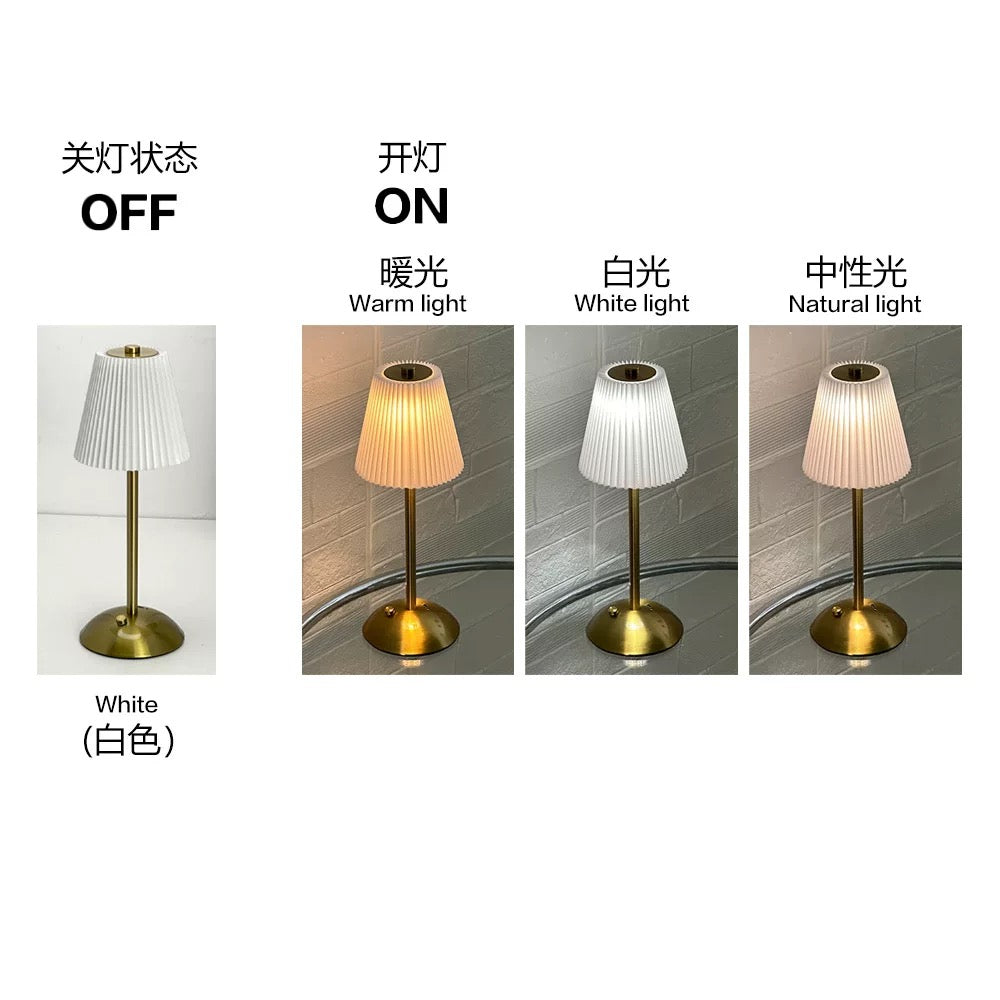 Wireless Lamp With 3 Shades - Pack Of 2