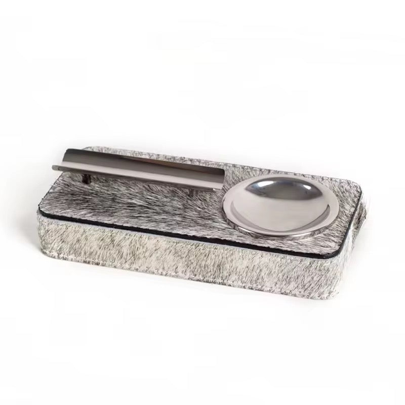 Ashtray Made From Hair Horse
