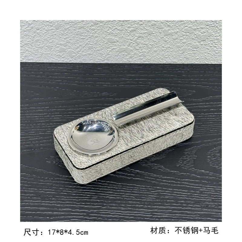Ashtray Made From Hair Horse