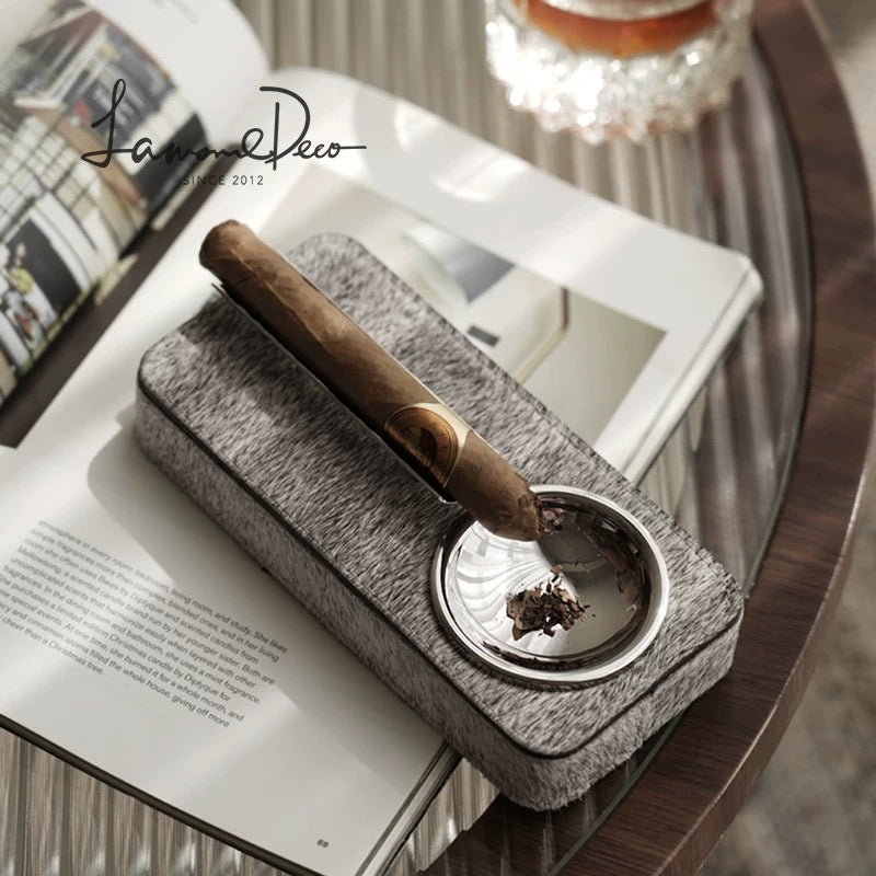 Ashtray Made From Hair Horse