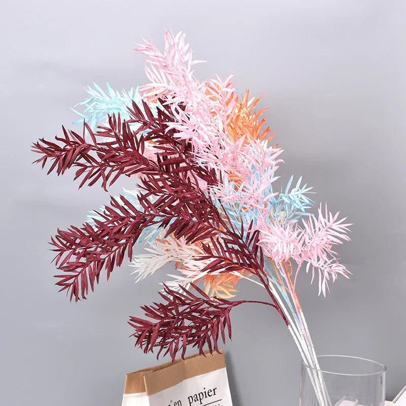Colorful Branch Flower Set Of 4