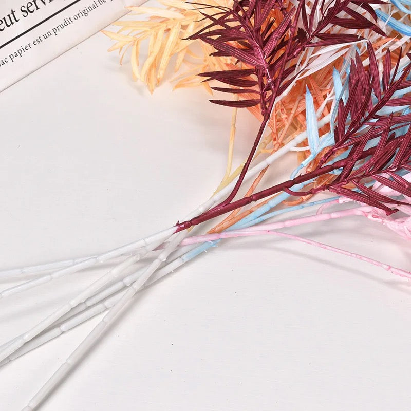 Colorful Branch Flower Set Of 4
