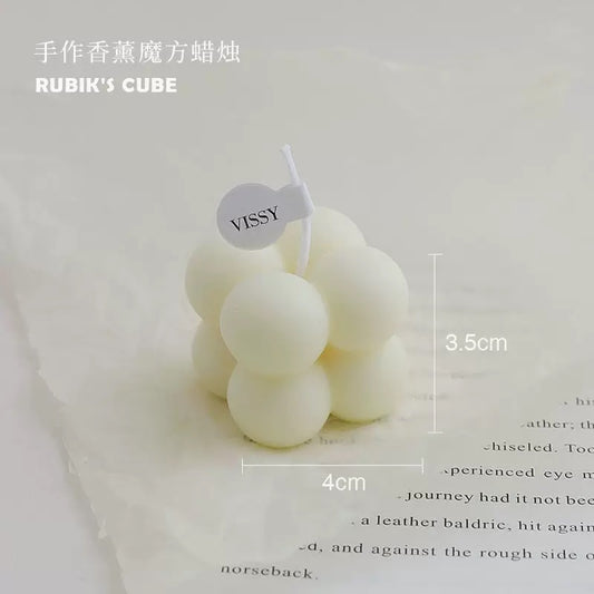 Pack Of 4 Tiny Bubble Candle