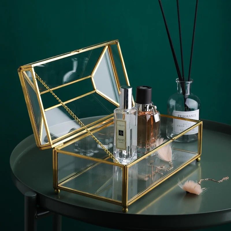 Glass Tissue box - Pack Of 2