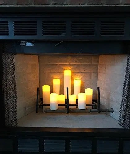 Flameless LED Candles: Safe, Elegant Ambiance Set Of 4 Different Sizes