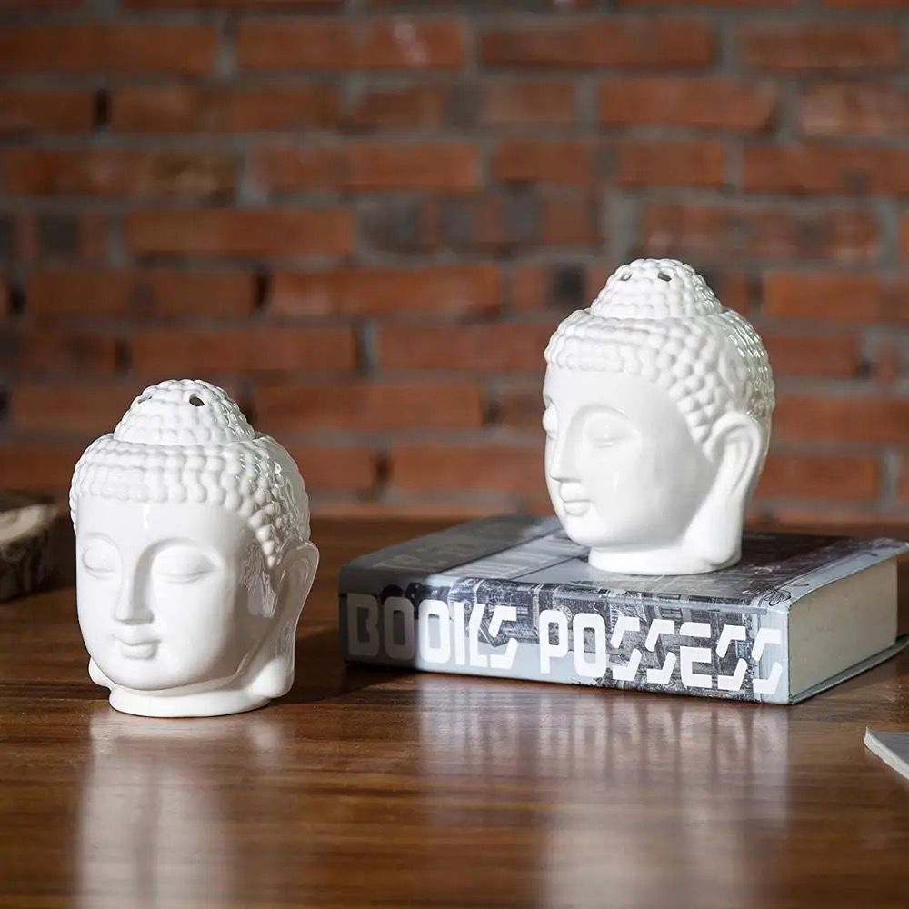 Ceramic Buddha Oil Burner- Pack Of 2