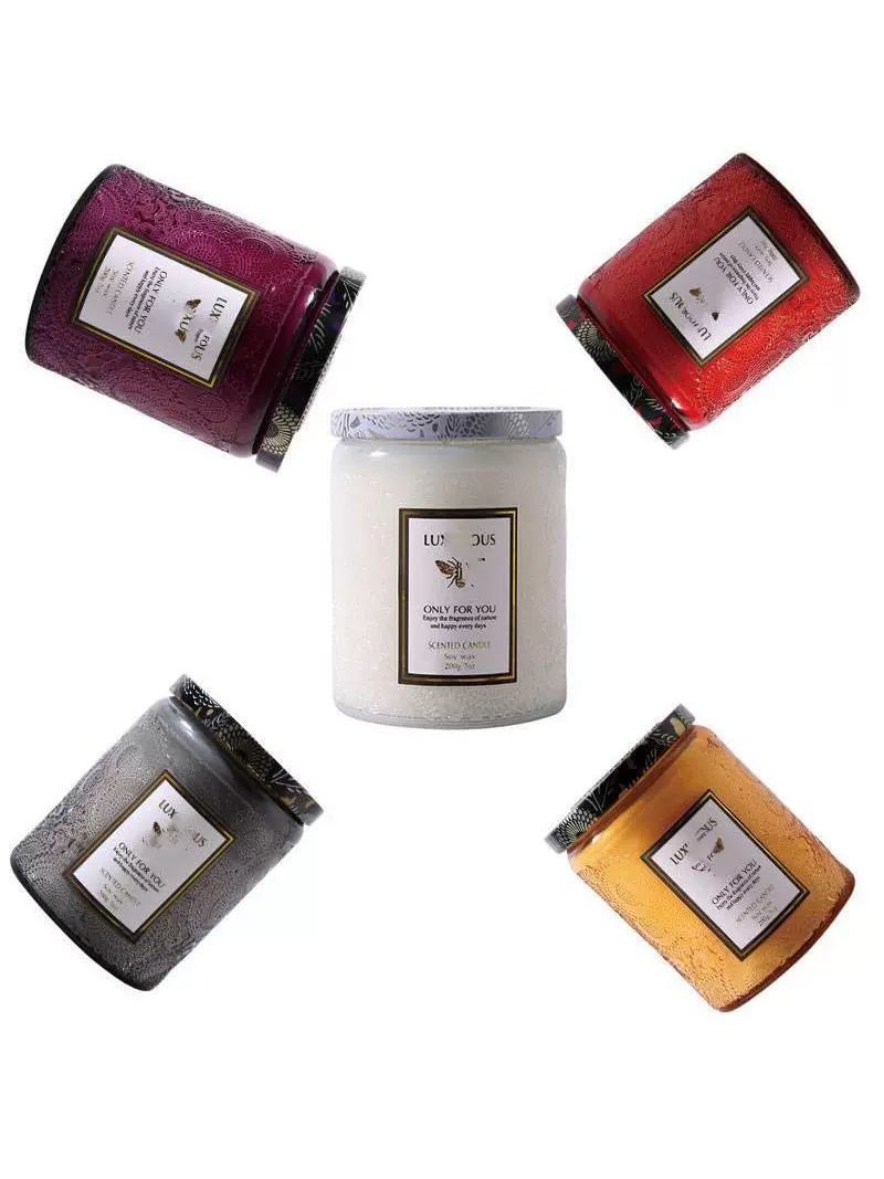 Scented Candy Candles - Pack Of 2