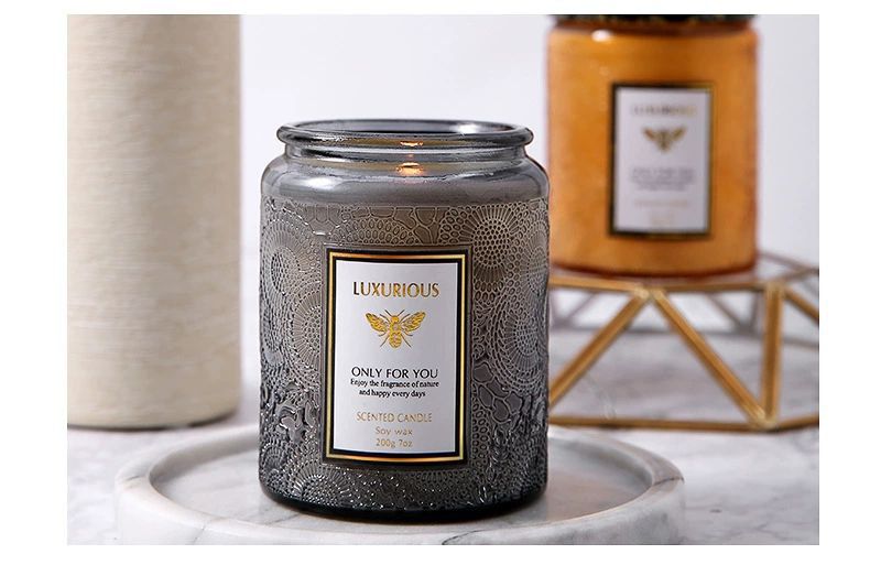 Scented Candy Candles - Pack Of 2