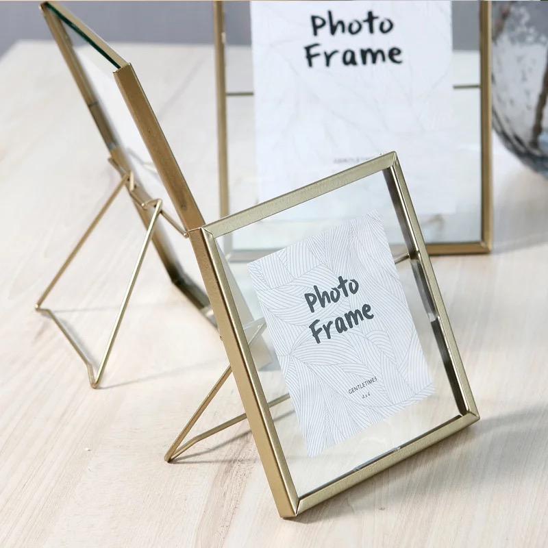 Set Of 3 Metal Photo Frames