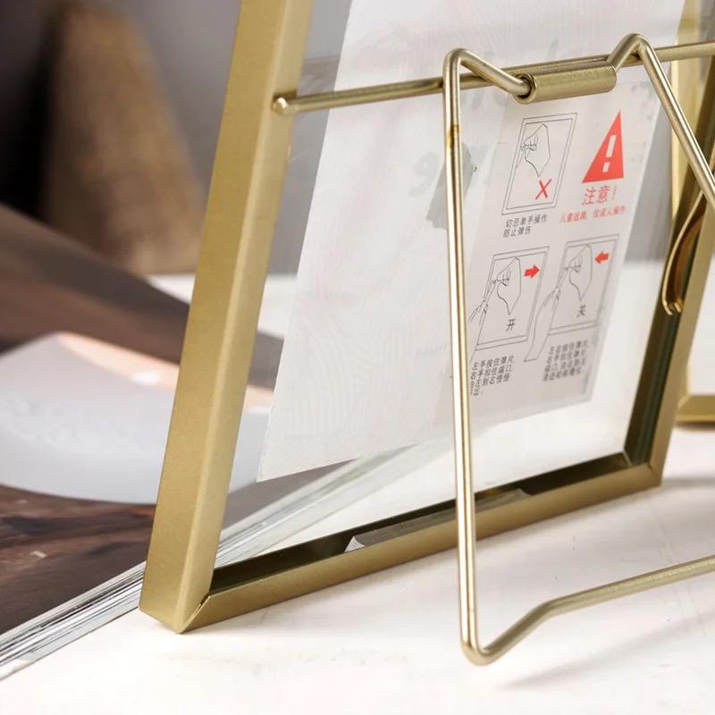 Set Of 3 Metal Photo Frames