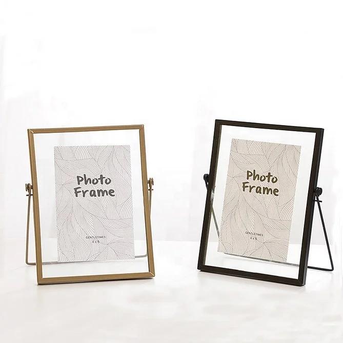 Set Of 3 Metal Photo Frames