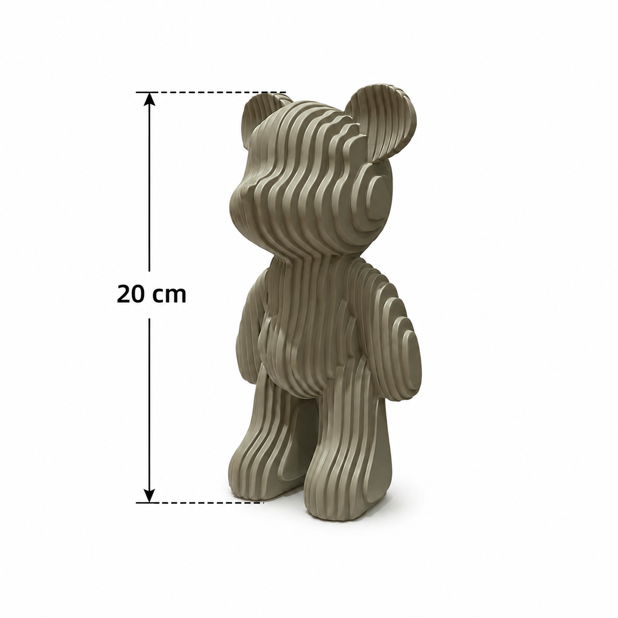 EN: Modern 3D Decorative Bear Sculpture