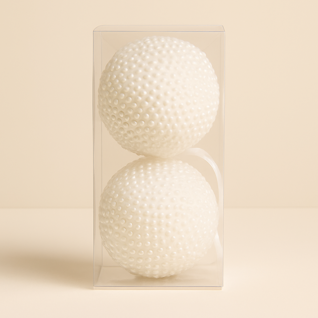 Pearl Decorative Balls set of 4